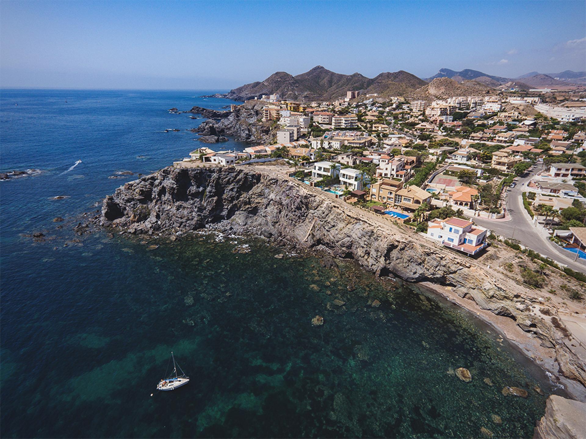 Wyjątkowe wolnostojące wille Cabo de Palos, Costa Calida in Medvilla Spanje