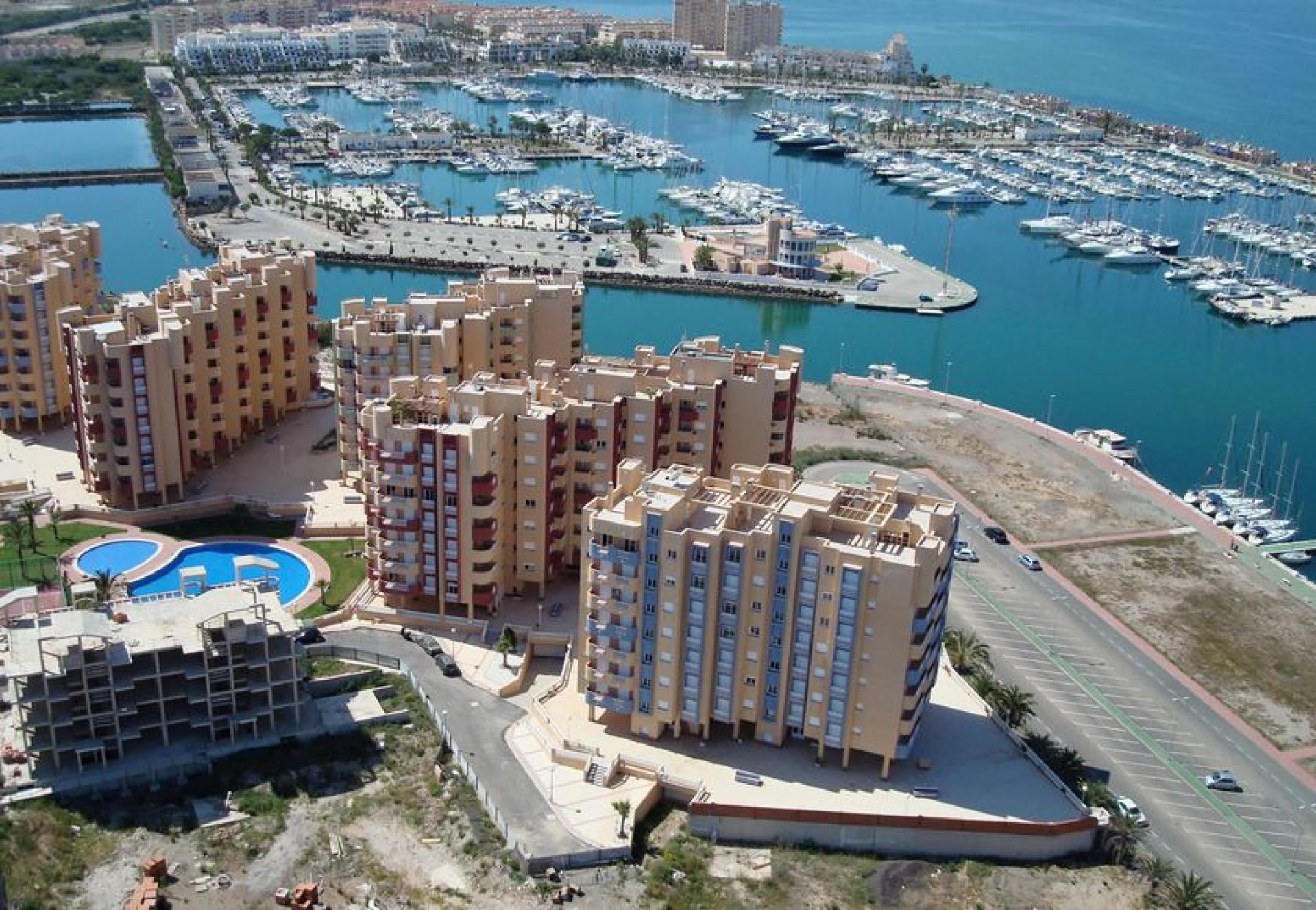 Apartamenty z widokiem na morze, La Manga del Mar Menor in Medvilla Spanje