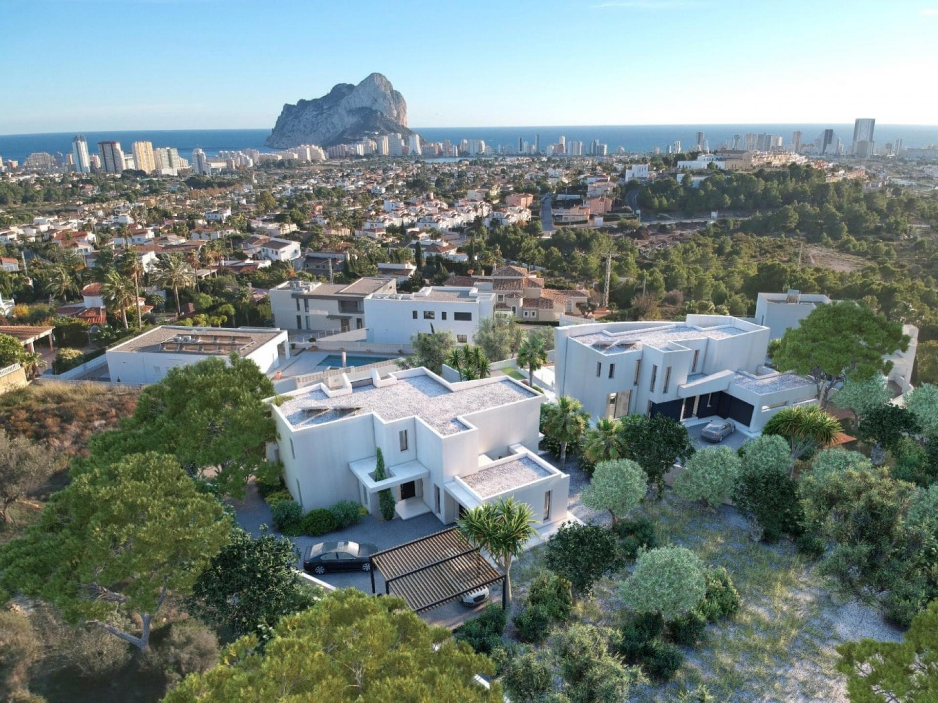 Piękna willa w Calpe z panoramicznym widokiem in Medvilla Spanje