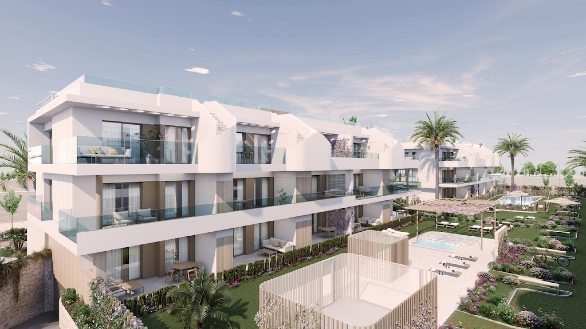 Nowe apartamenty na parterze Pilar de la Horadada, Costa Blanca Południe in Medvilla Spanje