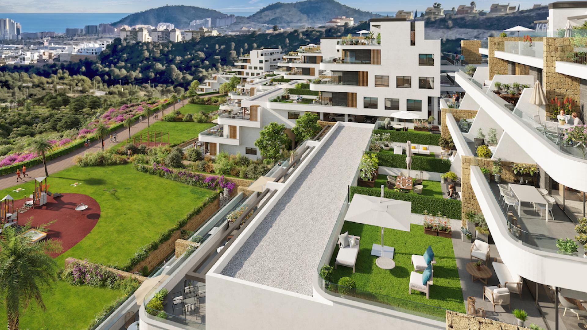 2 sypialnia Dupleks W Finestrat - Nowa konstrukcja in Medvilla Spanje