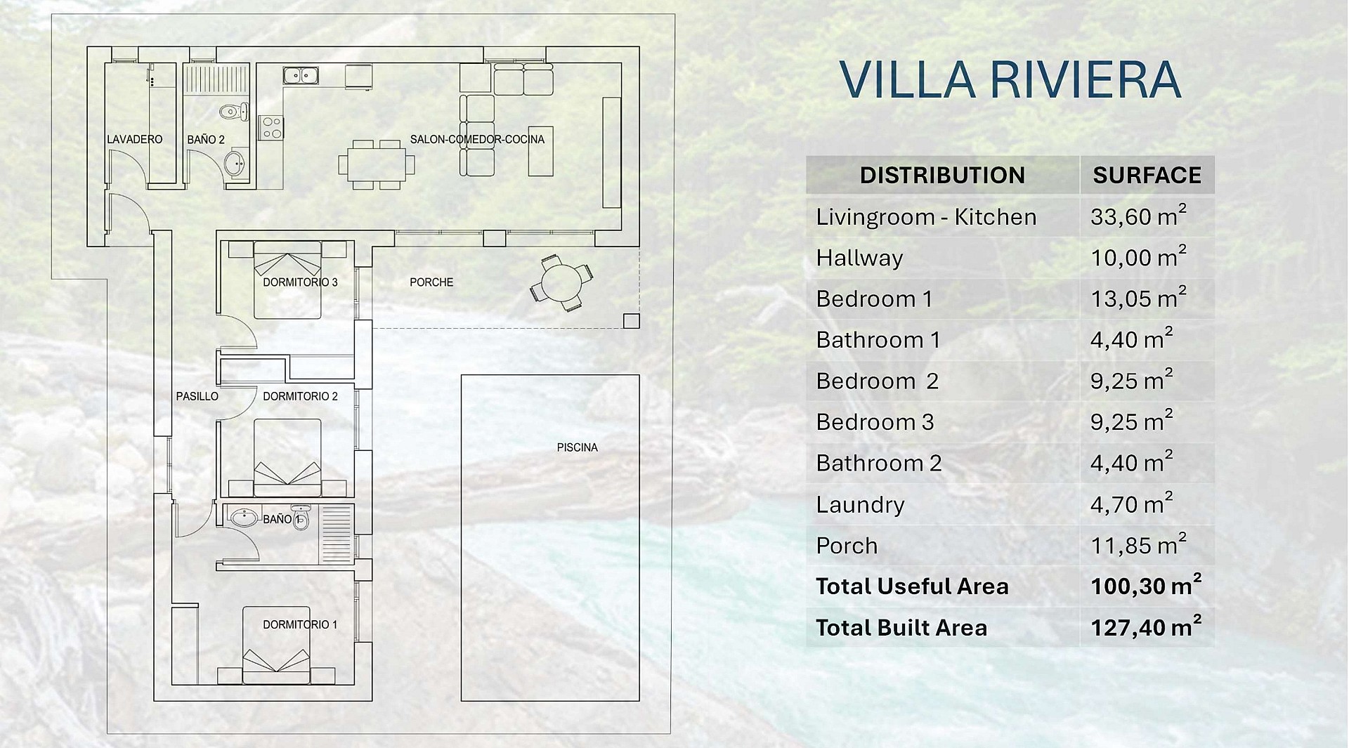 2 !bedroom Willa ! EN Aspe in Medvilla Spanje