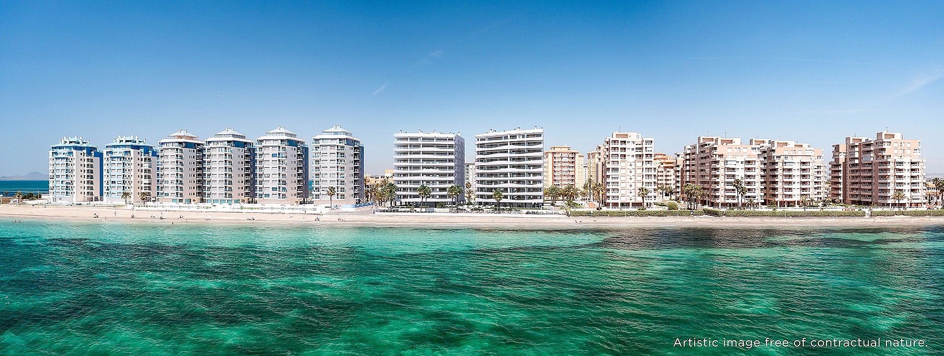 1 sypialnia Mieszkanie z balkonem W La Manga Del Mar Menor - Nowa konstrukcja in Medvilla Spanje