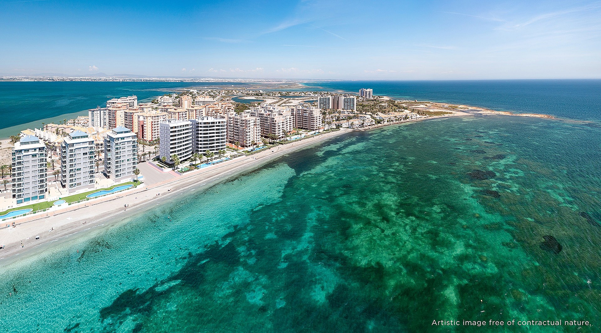 2 sypialnia Mieszkanie z balkonem W La Manga Del Mar Menor - Nowa konstrukcja in Medvilla Spanje