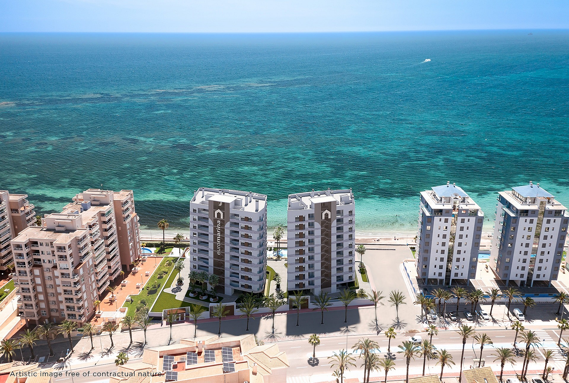 2 sypialnia Mieszkanie z balkonem W La Manga Del Mar Menor - Nowa konstrukcja in Medvilla Spanje